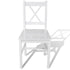 Maison Madeleine -  Dining Chairs 6 pcs White Pinewood